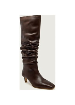 Alohas Skórzane kozaki na szpilce Kalila ze sklepu Gomez Fashion Store w kategorii Kozaki damskie - zdjęcie 187281366