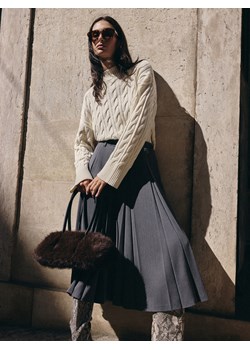 Mohito - Torebka na ramię - brązowy - id: 945GD-88X - marki Mohito - 187281438 Mohito - Torebka na ramię - brązowy ze sklepu Mohito w kategorii Torebki bagietki - zdjęcie 187281438