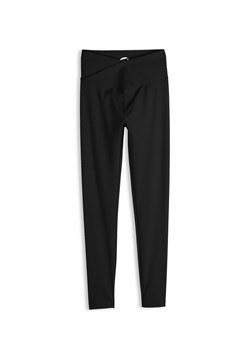 GATE Legginsy z paskiem w kształcie litery v 34 ze sklepu gateshop w kategorii Spodnie damskie - zdjęcie 187281648