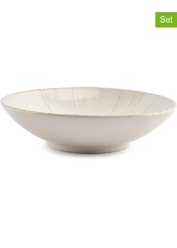 Salt and Pepper Miski (4 szt.) &quot;Eclipse&quot; w kolorze beżowo-biało-zielonym - wys. 5 x Ø 19 cm ze sklepu Limango Polska w kategorii Naczynia - zdjęcie 187282107