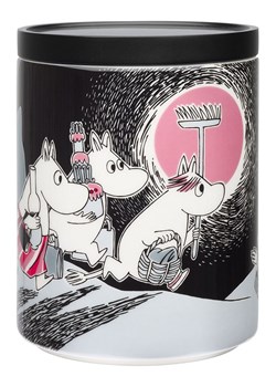 Moomin Pojemnik &quot;Adventure Move&quot; w kolorze szaro-czarnym - 1,2 l ze sklepu Limango Polska w kategorii Pojemniki kuchenne - zdjęcie 187282116