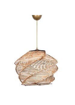 WellHome Lampa wisząca w kolorze beżowym - wys. 65 x Ø 32 cm - id: 17699167 - marki Wellhome - 187282285 WellHome Lampa wisząca w kolorze beżowym - wys. 65 x Ø 32 cm ze sklepu Limango Polska w kategorii Oświetlenie - zdjęcie 187282285