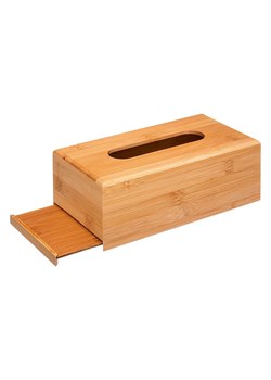 WellHome Pojemnik w kolorze jasnobrązowym na chusteczki - 25 x 8,7 x 13 cm - id: 17722772 - marki Wellhome - 187282309 WellHome Pojemnik w kolorze jasnobrązowym na chusteczki - 25 x 8,7 x 13 cm ze sklepu Limango Polska w kategorii Akcesoria i przechowywanie - zdjęcie 187282309