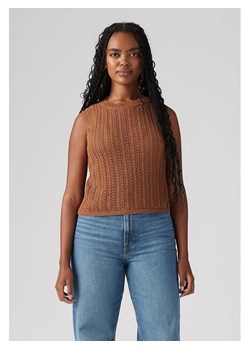 Levi's Top dzianinowy w kolorze karmelowym - id: 17870254 - marki Levi's - 187282638 Levi's Top dzianinowy w kolorze karmelowym ze sklepu Limango Polska w kategorii Bluzki damskie - zdjęcie 187282638