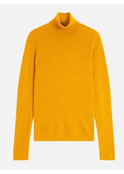 Perfect Cashmere Kaszmirowy golf &quot;Ashley&quot; w kolorze musztardowym ze sklepu Limango Polska w kategorii Swetry damskie - zdjęcie 187283625