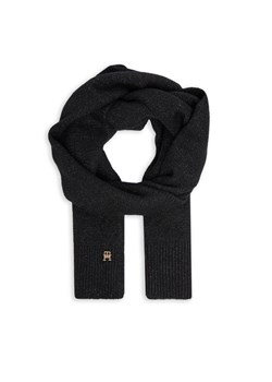 Szalik Tommy Hilfiger AW0AW16646 Czarny - id: 0000304084805 - marki Tommy Hilfiger - 187284036 Szalik Tommy Hilfiger AW0AW16646 Czarny ze sklepu eobuwie.pl w kategorii Szaliki i chusty damskie - zdjęcie 187284036