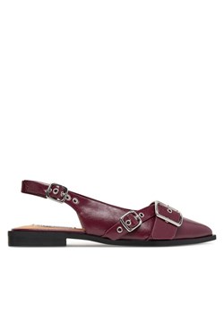 Baleriny Steve Madden SM11003901 Bordowy ze sklepu eobuwie.pl w kategorii Sandały damskie - zdjęcie 187284056