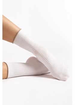 Skarpetki Fiore Sassy 40 DEN G1195 white ze sklepu kontri.pl w kategorii Skarpetki damskie - zdjęcie 187284767