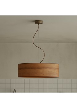 Nowoczesna lampa wisząca nad stół HAJFA ECO fi - 60 cm - kolor kasztanowy - id: 5861 - marki Ciekot Partners Sp. Z O. O. - 187285108 Nowoczesna lampa wisząca nad stół HAJFA ECO fi - 60 cm - kolor kasztanowy ze sklepu Lysne w kategorii Lampy wiszące - zdjęcie 187285108