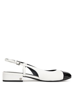 MICHAEL Michael Kors Baleriny Perla 40R4PLFP1L Biały - id: 0000305636959 - marki Michael Michael Kors - 187285449 MICHAEL Michael Kors Baleriny Perla 40R4PLFP1L Biały ze sklepu MODIVO w kategorii Sandały damskie - zdjęcie 187285449