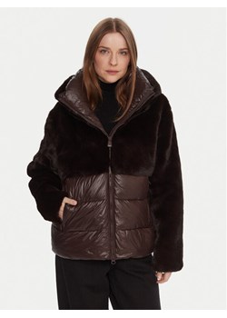 Blauer Futro 25WBLDC02178 Brązowy Regular Fit - id: 0000305541390 - marki Blauer USA - 187285467 Blauer Futro 25WBLDC02178 Brązowy Regular Fit ze sklepu MODIVO w kategorii Futra damskie - zdjęcie 187285467