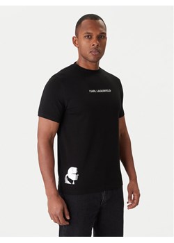 KARL LAGERFELD T-Shirt 755403 554235 Czarny Slim Fit - id: 0000305652676 - marki Karl Lagerfeld - 187285536 KARL LAGERFELD T-Shirt 755403 554235 Czarny Slim Fit ze sklepu MODIVO w kategorii T-shirty męskie - zdjęcie 187285536