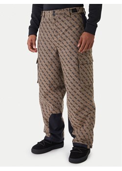 Guess Spodnie narciarskie M5BB77 WF182 Brązowy Regular Fit - id: 0000305455628 - marki Guess - 187285556 Guess Spodnie narciarskie M5BB77 WF182 Brązowy Regular Fit ze sklepu MODIVO w kategorii Spodnie męskie - zdjęcie 187285556
