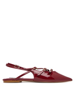 Steve Madden Baleriny Cianna SM11003709 Bordowy - id: 0000305076847 - marki Steve Madden - 187285578 Steve Madden Baleriny Cianna SM11003709 Bordowy ze sklepu MODIVO w kategorii Sandały damskie - zdjęcie 187285578