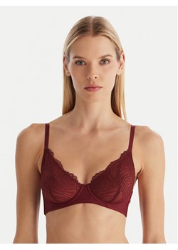 Ysabel Mora Biustonosz z fiszbiną 10776 Bordowy - id: 0000305550613 - marki Ysabel Mora - 187285615 Ysabel Mora Biustonosz z fiszbiną 10776 Bordowy ze sklepu MODIVO w kategorii Biustonosze - zdjęcie 187285615