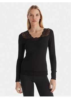 Ysabel Mora Bluzka 70033 Czarny Slim Fit ze sklepu MODIVO w kategorii Bluzki damskie - zdjęcie 187285645