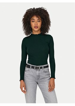 ONLY Bluzka Emma 15180040 Zielony Slim Fit ze sklepu MODIVO w kategorii Bluzki damskie - zdjęcie 187285649