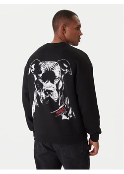 HUGO Bluza Dubraxo 50557482 Czarny Relaxed Fit ze sklepu MODIVO w kategorii Bluzy męskie - zdjęcie 187285746