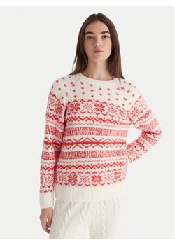 ONLY Sweter Xmas Nordic 15354824 Czerwony Regular Fit ze sklepu MODIVO w kategorii Swetry damskie - zdjęcie 187285756