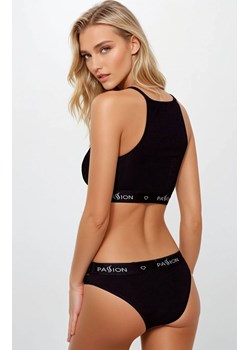 Czarne figi damskie sportowe PS006, Kolor czarny, Rozmiar M, Passion - id: 139673 - marki Passion - 187287476 Czarne figi damskie sportowe PS006, Kolor czarny, Rozmiar M, Passion ze sklepu Intymna w kategorii Majtki damskie - zdjęcie 187287476