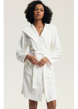 Hendrson szlafrok damski z kapturem Daryl 43612-01X, Kolor kremowy, Rozmiar L, Henderson ze sklepu Intymna w kategorii Szlafroki damskie - zdjęcie 187287515