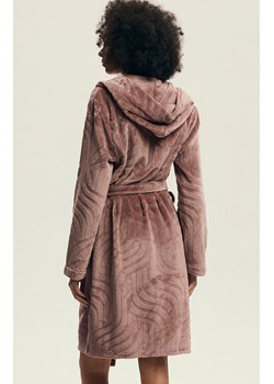 Henderson szlafrok damskie z kapturem Devyn 43602-93X, Kolor fioletowy, Rozmiar L, Henderson ze sklepu Intymna w kategorii Szlafroki damskie - zdjęcie 187287536