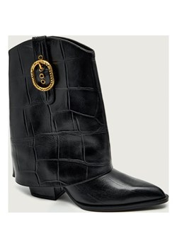 Kurt Geiger Skórzane kowbojki 225-FOLD OVER ze sklepu Gomez Fashion Store w kategorii Botki - zdjęcie 187288237