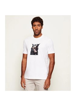BOSS ORANGE T-shirt Te_Dobermann | Regular Fit - id: BO261M000068100 - marki BOSS HUGO BOSS - 187288286 BOSS ORANGE T-shirt Te_Dobermann | Regular Fit ze sklepu Gomez Fashion Store w kategorii T-shirty męskie - zdjęcie 187288286
