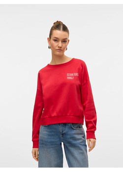 Vero Moda Bluza w kolorze czerwonym ze sklepu Limango Polska w kategorii Bluzy damskie - zdjęcie 187288489