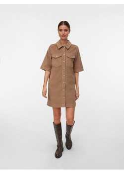 Vero Moda Sukienka w kolorze beżowym ze sklepu Limango Polska w kategorii Sukienki - zdjęcie 187288526