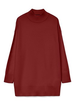 Vero Moda Sweter w kolorze bordowym ze sklepu Limango Polska w kategorii Swetry damskie - zdjęcie 187288618