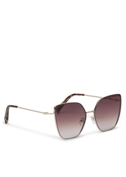 Okulary przeciwsłoneczne JENNY 4WF-005-SS25 Brązowy ze sklepu eobuwie.pl w kategorii Okulary przeciwsłoneczne damskie - zdjęcie 187288697