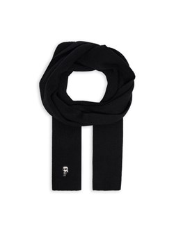 Szalik KARL LAGERFELD 246W3306 Czarny - id: 8721066052346 - marki Karl Lagerfeld - 187288727 Szalik KARL LAGERFELD 246W3306 Czarny ze sklepu eobuwie.pl w kategorii Szaliki i chusty damskie - zdjęcie 187288727