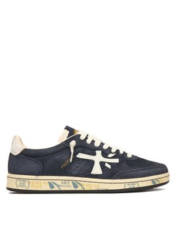 Sneakersy Premiata Bsktclay 7708 Granatowy ze sklepu eobuwie.pl w kategorii Buty sportowe męskie - zdjęcie 187288765