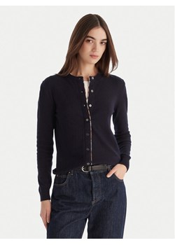 Barbour Kardigan Pendle LKN1076NY78 Granatowy Regular Fit - id: 0000305435224 - marki Barbour - 187289148 Barbour Kardigan Pendle LKN1076NY78 Granatowy Regular Fit ze sklepu MODIVO w kategorii Swetry damskie - zdjęcie 187289148