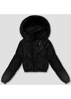 Krótka kurtka zimowa puffer J Style czarna (5M3260-392) ze sklepu goodlookin.pl w kategorii Kurtki damskie - zdjęcie 187289316