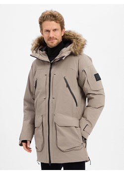 Didriksons Parka męska - Zeus Mężczyźni Sztuczne włókno kitt jednolity - id: 774339-0001-09900 - marki Didriksons - 187289388 Didriksons Parka męska - Zeus Mężczyźni Sztuczne włókno kitt jednolity ze sklepu vangraaf w kategorii Kurtki męskie - zdjęcie 187289388
