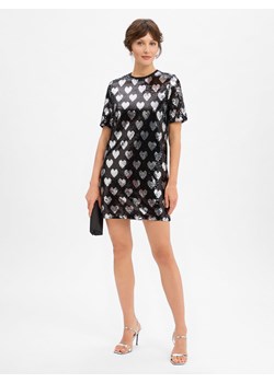 Noisy May Cekinowa sukienka damska - NMWinnie Kobiety srebrny wzorzysty - id: 798932-0001-09900 - marki Noisy May - 187289419 Noisy May Cekinowa sukienka damska - NMWinnie Kobiety srebrny wzorzysty ze sklepu vangraaf w kategorii Sukienki - zdjęcie 187289419