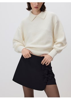 Reserved - Spódnico-szorty z kokardkami - czarny ze sklepu Reserved w kategorii Spódnice - zdjęcie 187290579