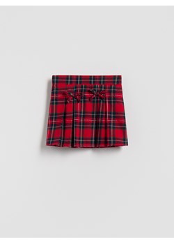 Reserved - Plisowana spódnica w kratę - wielobarwny ze sklepu Reserved w kategorii Sukienki dziewczęce - zdjęcie 187290719