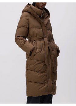Reserved - Pikowana kurtka z kapturem - brązowy ze sklepu Reserved w kategorii Kurtki damskie - zdjęcie 187290865