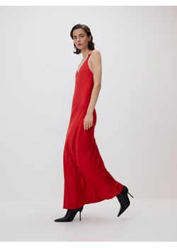 Reserved - Sukienka maxi na ramiączkach - czerwony ze sklepu Reserved w kategorii Sukienki - zdjęcie 187290876