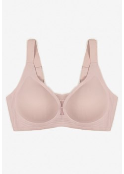 Jasnofioletowy Biustonosz z Prążkowanego Materiału Ezimere ze sklepu born2be.pl w kategorii Biustonosze - zdjęcie 187292245