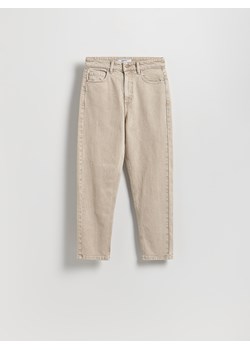 Reserved - Jeansy mom fit - kremowy ze sklepu Reserved w kategorii Jeansy damskie - zdjęcie 187292749