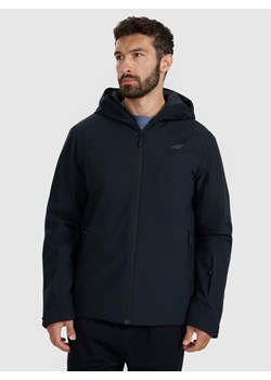 Męska kurtka narciarska 4F 4FWAW25TTJAM0787 - czarna ze sklepu Sportstylestory.com w kategorii Kurtki męskie - zdjęcie 187293675