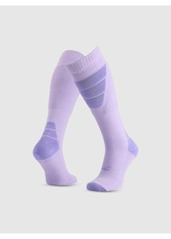 Damskie skarpety narciarskie 4F 4FWMM00UFSOF239 - fioletowe - id: 340372 - marki 4F - 187293689 Damskie skarpety narciarskie 4F 4FWMM00UFSOF239 - fioletowe ze sklepu Sportstylestory.com w kategorii Skarpetki damskie - zdjęcie 187293689