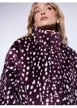 Mohito - Kurtka typu teddy - brązowy - id: 861IO-88P - marki Mohito - 187293889 Mohito - Kurtka typu teddy - brązowy ze sklepu Mohito w kategorii Kurtki damskie - zdjęcie 187293889