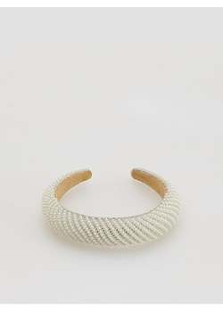 Reserved - Opaska do włosów - złamana biel ze sklepu Reserved w kategorii Opaski do włosów - zdjęcie 187294359