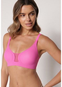 Fuksjowy Biustonosz z Ozdobnym Wycięciem Ezirelle - id: 401909 - marki born2be - 187294769 Fuksjowy Biustonosz z Ozdobnym Wycięciem Ezirelle ze sklepu born2be.pl w kategorii Biustonosze - zdjęcie 187294769