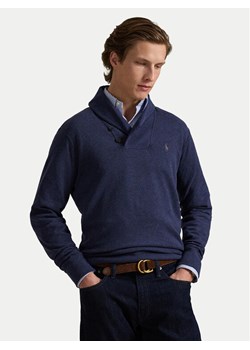 Polo Ralph Lauren Sweter 710877989001 Granatowy Regular Fit - id: 0000305785602 - marki Polo Ralph Lauren - 187295036 Polo Ralph Lauren Sweter 710877989001 Granatowy Regular Fit ze sklepu MODIVO w kategorii Swetry męskie - zdjęcie 187295036